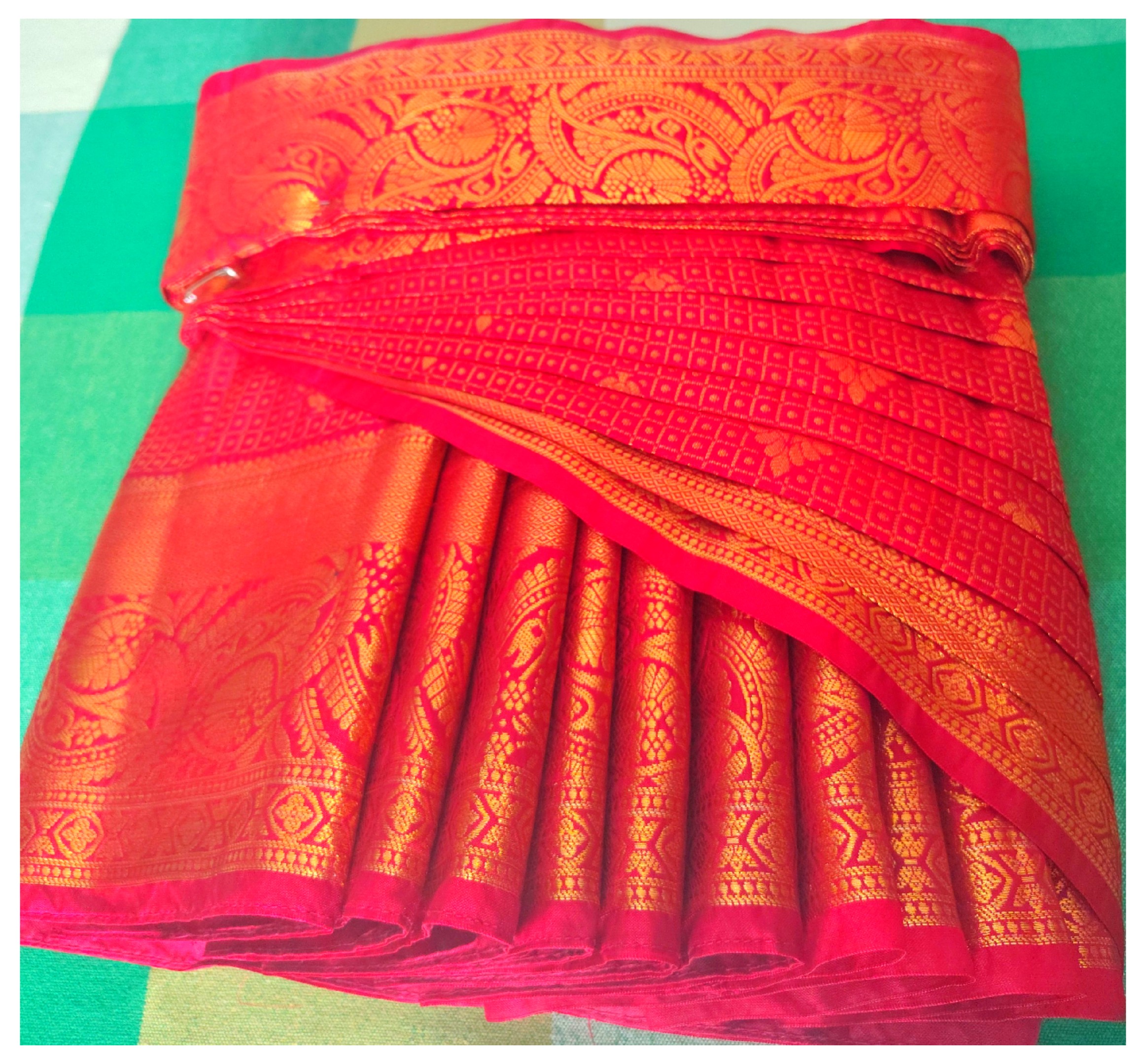 Fluffy Pleat Saree 5